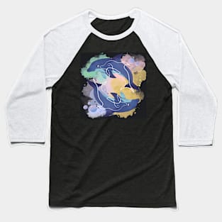 Dolphin Dolphin Baseball T-Shirt